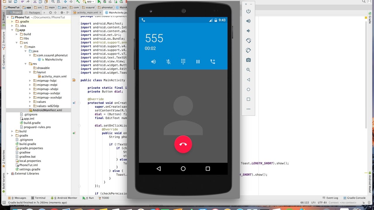 Learn to make calls programmatically on Android All for Android