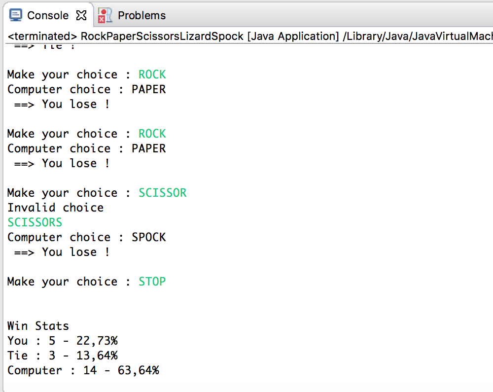 Rock Paper Scissors Lizard Spock Game in Action