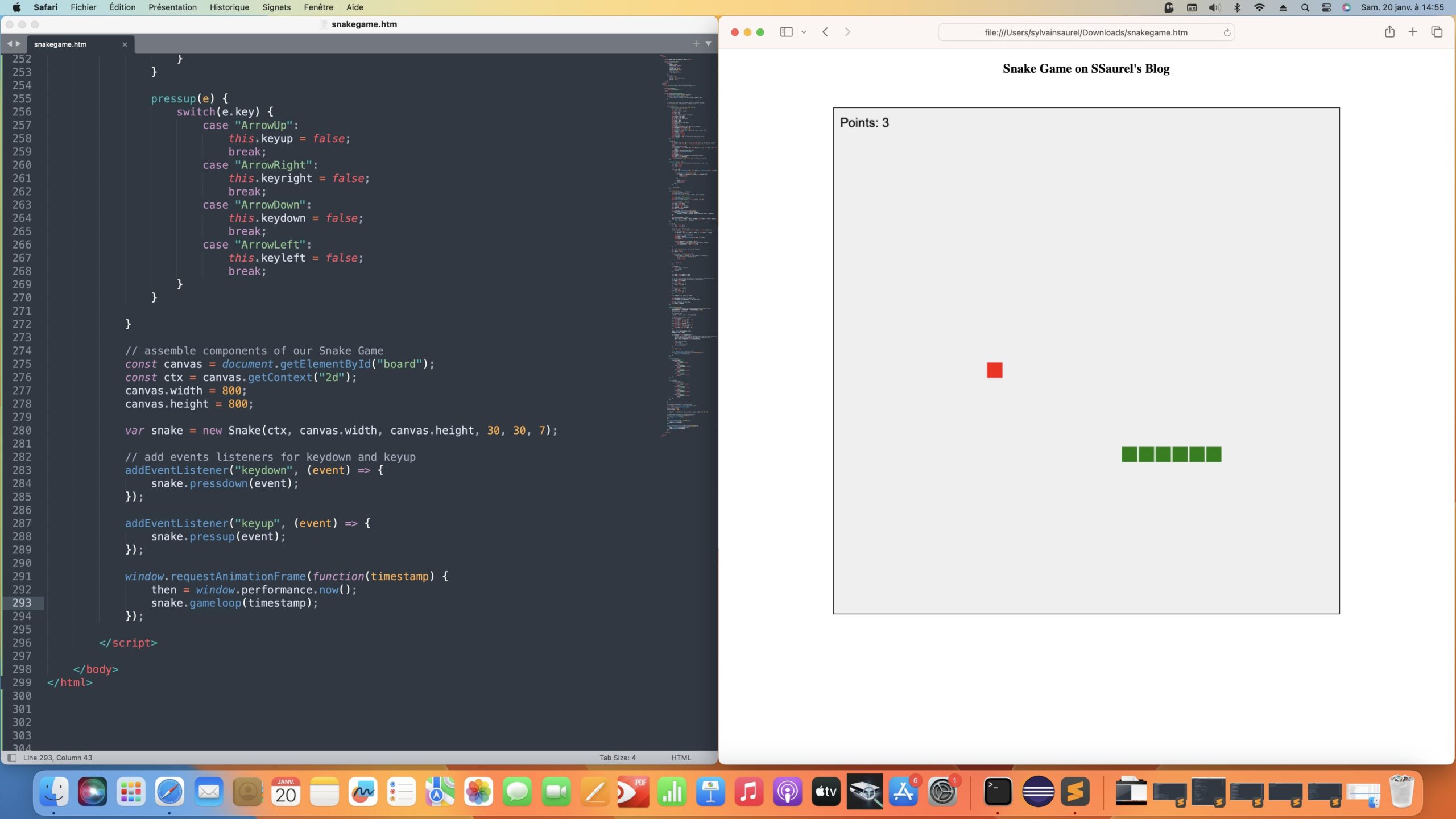 Learn How to Create the Classic Snake Game With the Canvas API and the ...